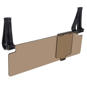 Clip on Car Vision Dazzle Glare Blocker Shade Sun Visor Extension Z4A5 - Picture 1 of 2