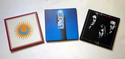 King Crimson 3CD lot, mini LP gatefold, 30th Anniversary Edition, OOP - Image 1 of 4