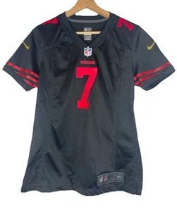 Nike NFL 49ers Kaepernick Jersey Women’s M Black #7 On Field Limited Edition - Picture 1 of 8