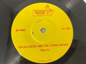The Story Of Goldilocks And The Three Bears - Vinyl 7" - Picture 1 of 4