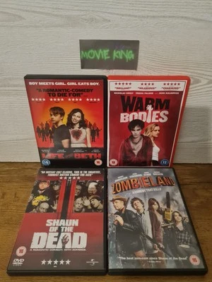 Warm Bodies / Life After Beth / Shaun Dead (DVD X4) Zombie Land Comedy [R2] [UK] - Image 1 of 4