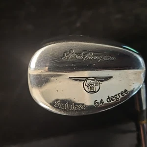 Stan Thompson 64 Lob Wedge Right Handed Steel Shaft 35.5" - Picture 1 of 10