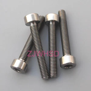 4pcs M3 x 20 Titanium Ti Screw Bolt Allen hex Socket Cap head / Aerospace Grade - Picture 1 of 2