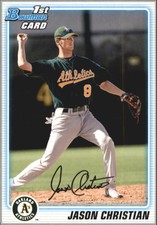 2010 Bowman Prospects Baseball Black #BP28 Jason Christian