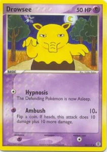 (pok-FRLG-032) Drowzee (U) Pokemon EX FireRed LeafGreen Card # 32 - Imagen 1 de 1