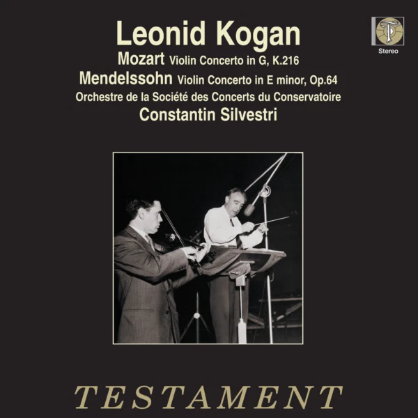 LEONID KOGAN Mendelssohn Mozart Violin Concertos EMI TESTAMENT STEREO LP SEALED - Image 1 of 1