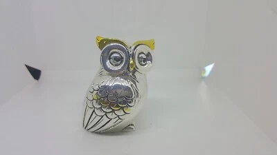 SCULTURA IN ARGENTO 925 GUFETTO PORTAFORTUNA  ACCA ARGENTERIE AR 418 GU (0144) - Immagine 1 di 4