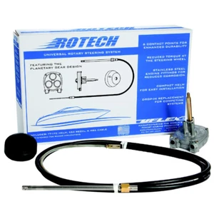 UFlex Rotech 8' Rotary Steering Package - Cable, Bezel, Helm - Picture 1 of 1