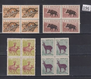 LR 4X ALBANIA - MNH - ANIMALS - Imagen 1 de 1