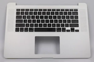 MacBook Pro 15" A1398 2015 Grade A Original Tastatur Upper Top Case USA QWERTY - Afbeelding 1 van 16