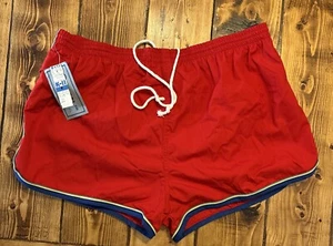 Vintage 80er Jahre Badehose gefüttert OCEAN SIDE Surfshorts Größe XL 40-42 - Bild 1 von 10