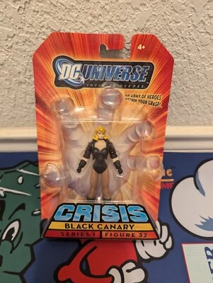 Figura 32 Canario Negro DC Universe Crisis Serie 1 3,75 pulgadas de alto  Foto 1 de 4