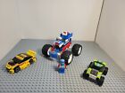 LEGO Racers Bundle (8663) Fat Trax, (8666) Tuner X, and (9094) Star Striker