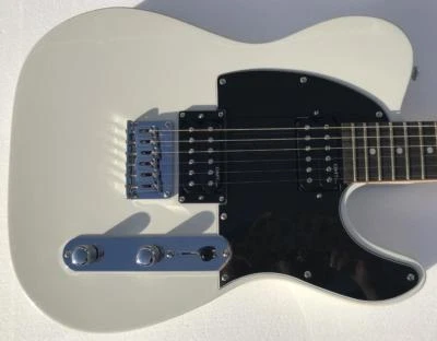Dean NashVegas Hum Hum Vintage White Electric Guitar Free Shipping USA - Image 1 of 4