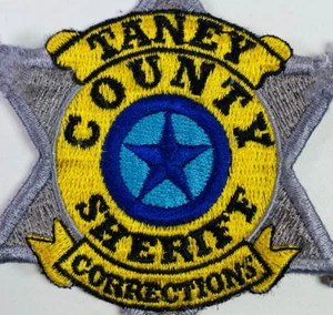 3,25" Taney County Sheriff Korrekturen Missouri MO DOC Gefängnis Polizei Aufnäher A4 - Bild 1 von 3