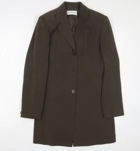 Planet Womens Green Jacket Blazer Size 8 Button - Picture 1 of 10