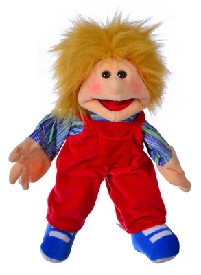 Living Puppets Handpuppe " Emilchen" kleiner Emil ca.35 cm NEU