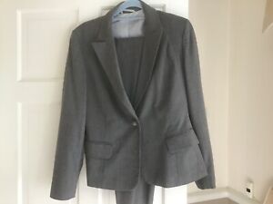 Ladies Grey Trouser(short) Suit sz 14 