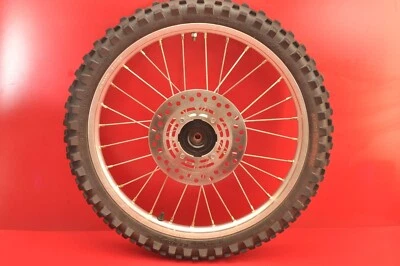 2005 03-07 Honda CR85R CR85 CR85RB EXPERT roda dianteira aro cubo pneu rotor 19X1.40 - Imagem 1 de 4