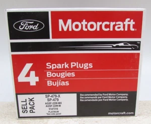 PACK DE 4 BUJÍAS OEM Ford Motorcraft SP-479-X AGSF-22W-MX - Imagen 1 de 1