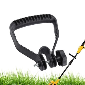 Black Metal Shovel D Grip Replacement Handle Snow Round Home Gardening Shovel - Picture 1 of 7