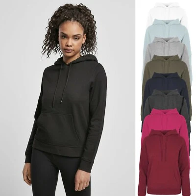 Donna Felpa con Cappuccio Pullover Taglie Forti Sweatshirt Tgl XS-5XL - Immagine 1 di 2