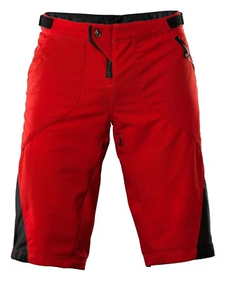 Troy Lee Designs TLD MTB Downhill Cycling Ruckus w/Liner Shorts Twill Red 34 - Image 1 of 4