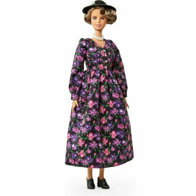 Mattel (GTJ79) Barbie Eleanor Roosevelt Inspiring Women Doll - Multicolor