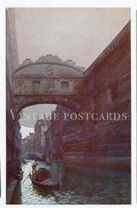 ITALY Antique Postcard - Venice - Ponte del Sospiri - Picture 1 of 2
