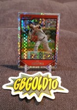 C.C. Sabathia 2007 Bowman Chrome X-Fractor #233/250 CLEVELAND INDIANS #97