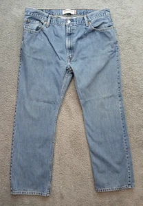 Pantalones de mezclilla para hombre Levi 505 42x32 calce recto - Imagen 1 de 14