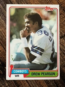1981 Topps - #95 Drew Pearson (HOF 2021) - Dallas Cowboys - NM-Mint Condition - Picture 1 of 2