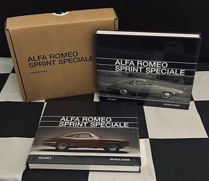 ALFA ROMEO SPRINT SPECIALE BOOK SET NEW GIULIETTA FRANCO SCAGLIONE TIPO 101 SS - Imagen 1 de 17