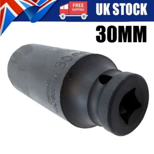 30mm SOCKET DEEP IMPACT 1/2" DRIVE HUB NUTS / FLYWHEEL 6 POINT- - Picture 1 of 2