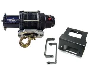 Viper 50 Ft Winch 3000 lb Black w/ Mount For Polaris Sportsman 570 2011-20 - Picture 1 of 8