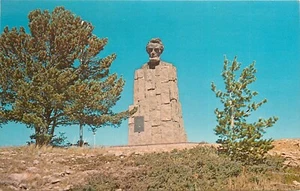 Lincoln Monument Sherman Hill Interstate 80 Laramie Cheyenne Wyoming WY Postkarte - Bild 1 von 2