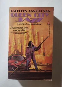 Queen City Jazz by Kathleen Ann Goonan 1996 TOR 1st Printing Paperback - Picture 1 of 7