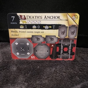 WizKids Piraten RISE OF THE FIENDS CSG Flottille 013 Deaths Anchor Unpunched - Bild 1 von 2