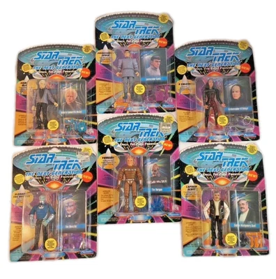 6 x Figuras De Colección Star Trek La Próxima Generación - ¡NUEVAS EN CAJA! - Super Set #2 Foto 1 de 4