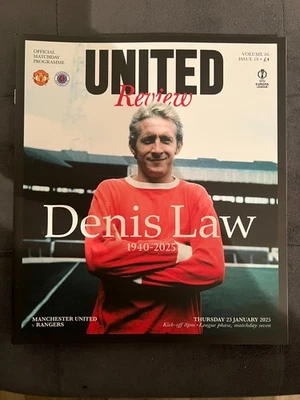 Manchester United Home Programmes 2024/25 - Image 1 of 4