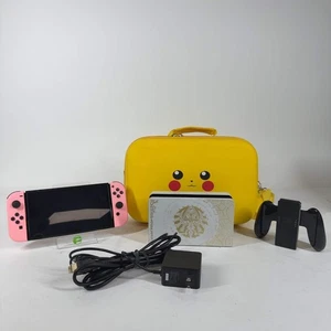Nintendo Switch OLED Console HEG-001 Tears of the Kingdom Edition Pink JoyCons - Picture 1 of 13