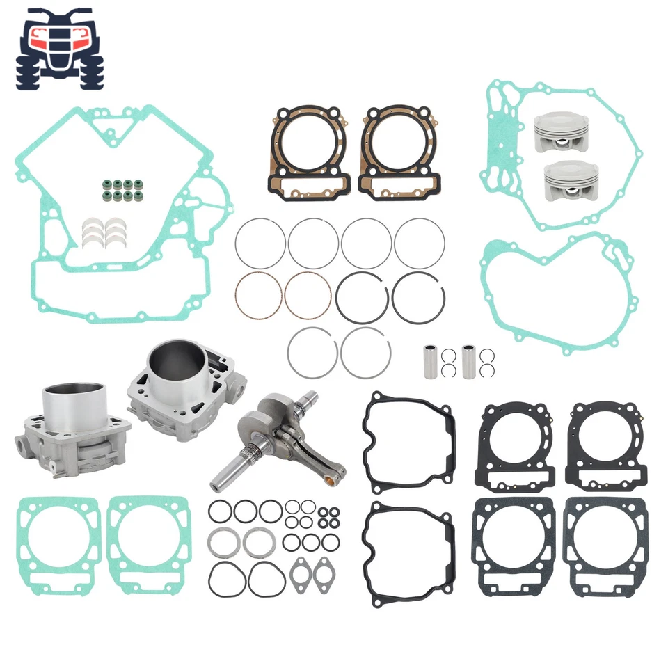 Cilindro del cigüeñal de reconstrucción del motor para Can Am Commander 1000 2014-2018 420623567 Foto 1 de 4