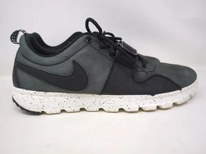 Nike SB Trainerendor Skateboard Shoes 616575-001 Black White Men's Boys 8.5 - Picture 1 of 8
