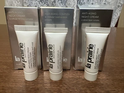 La Prairie Anti-aging Lot Complex Neck Night Cream travel 0.16 oz. 5 ml Cellular - Image 1 of 3