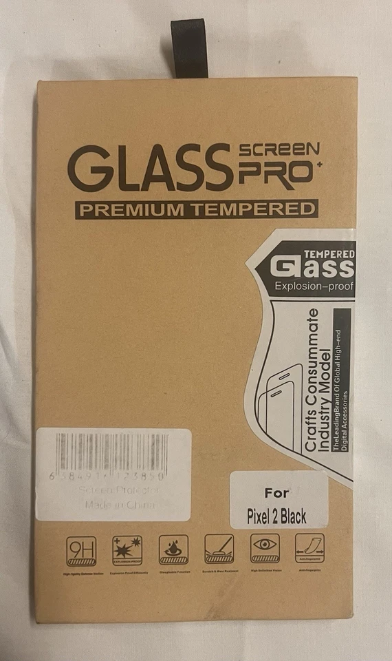 Tempered Glass Screen Protector For Google Pixel 2 - Image 1 of 1