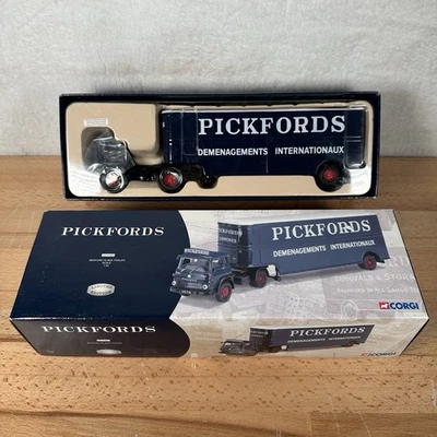 2001 CORGI PICKFORDS BEDFORD TRUCK BOX TRAILER 1:50 LIMITED EDITION (CC11401) - Image 1 of 4
