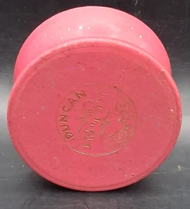 Juguete Duncan Yo Yo De Colección Raro Años 50-60 Tapa De Retorno Mariposa Madera Rosa Yoyo EE. UU. - Imagen 1 de 4