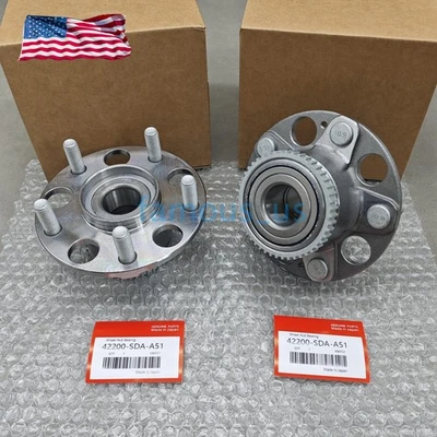 OEM 2Pc Wheel Hub Bearing Rear FITS For Honda Accord 2003-2007 Acura TL USA Foto 1 de 4