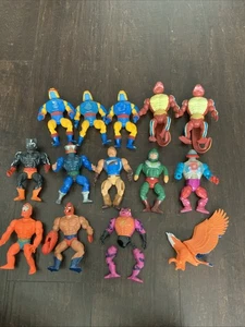 Vintage MOTU Masters Of The Universe He-Man Actionfiguren 14 Stück wie abgebildet - Bild 1 von 4
