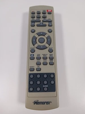 Memorex DVD Remote Control OEM MVD2022 MVD2020 MVD2037 MVD2042 - Tested, Works - Image 1 of 4